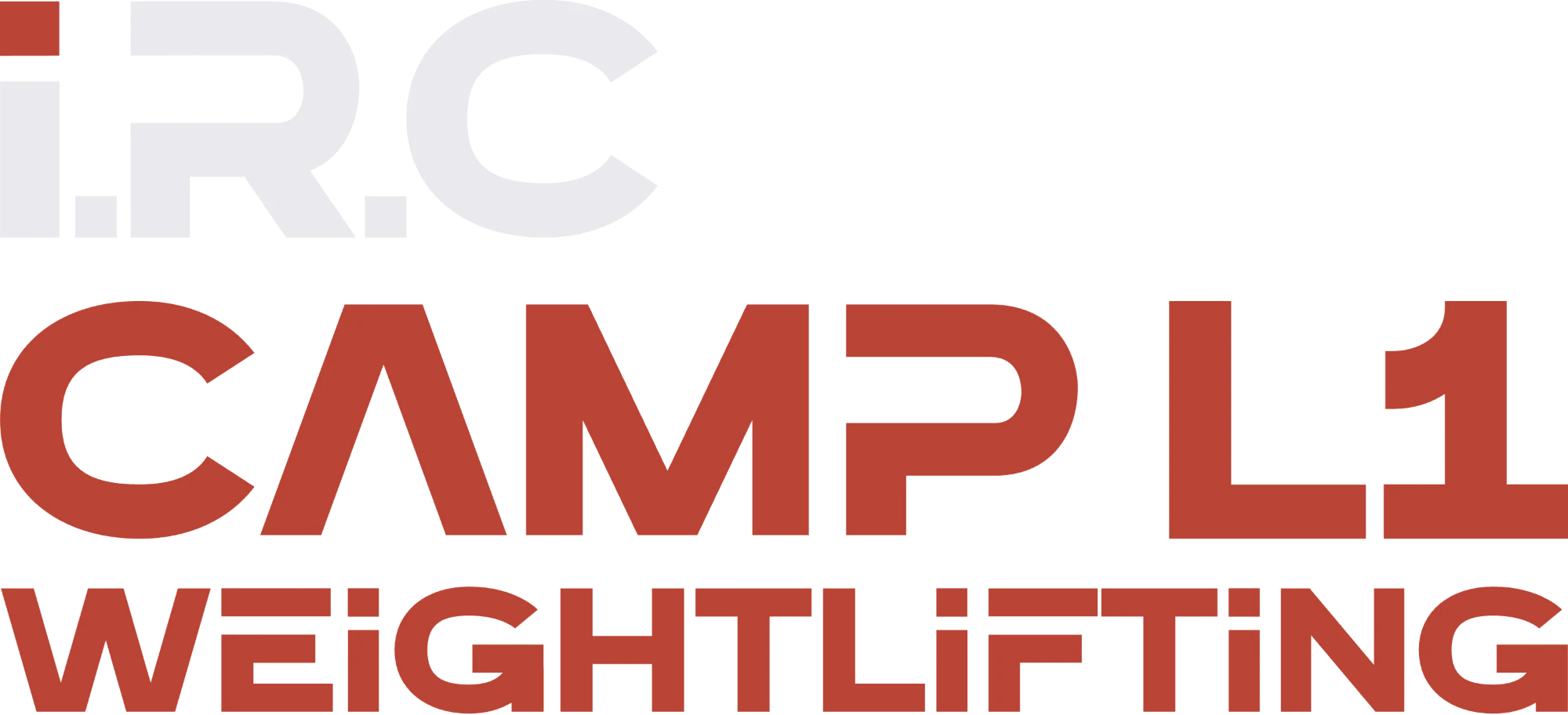I.R.C Camp L1 Weightlifting